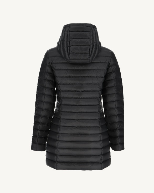 Jott UK Hooded Down Jacket Noir Nour