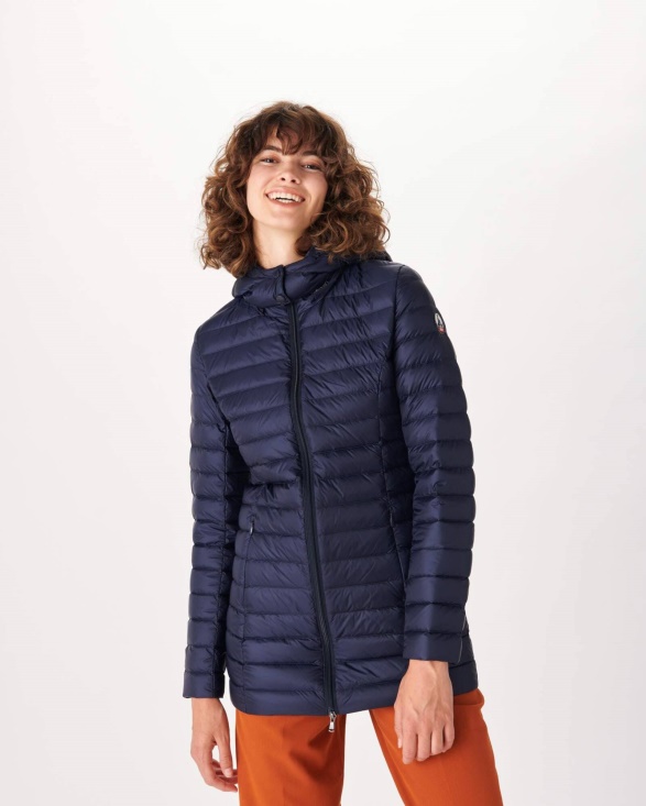 Hooded Down Jacket Marine Nour Jott UK
