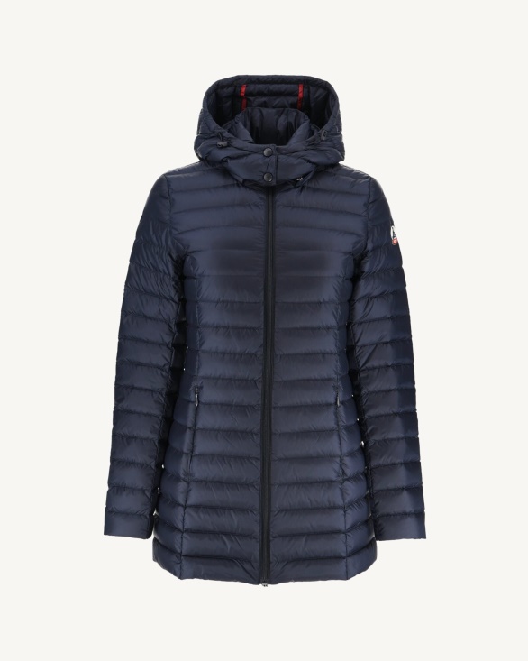 Hooded Down Jacket Marine Nour Jott UK