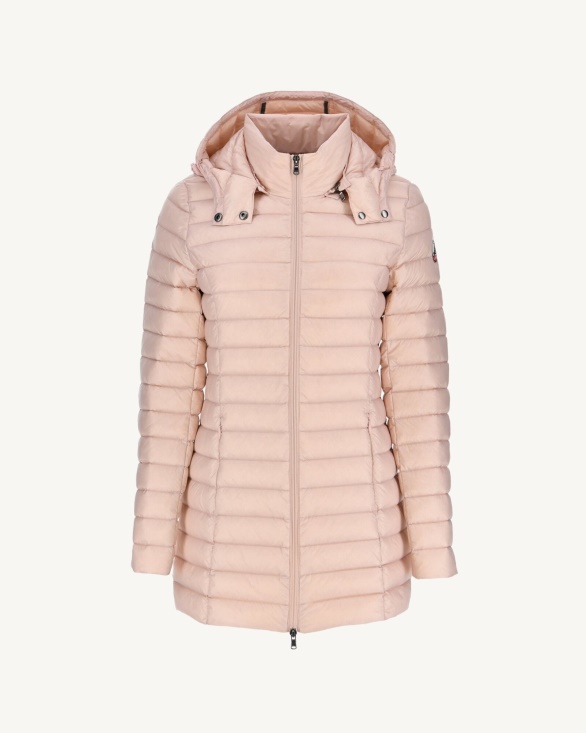 Jott UK Hooded Down Jacket Rose Pale Nour