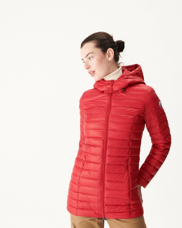 Hooded Down Jacket Rouge Nour Jott UK