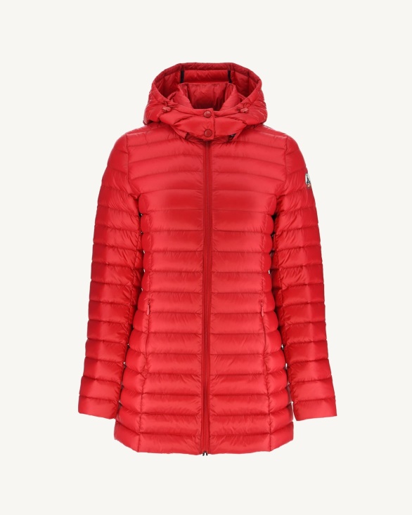 Hooded Down Jacket Rouge Nour Jott UK