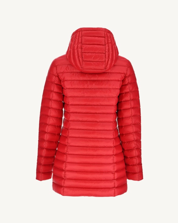 Hooded Down Jacket Rouge Nour Jott UK