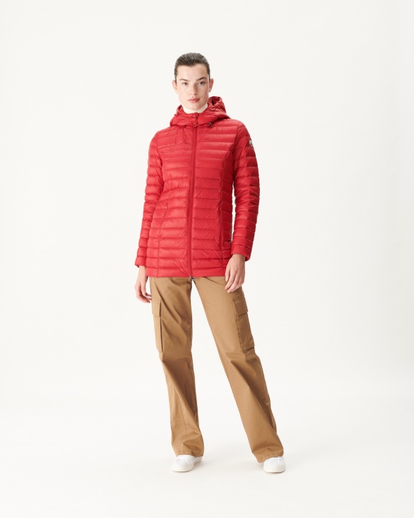 Hooded Down Jacket Rouge Nour Jott UK