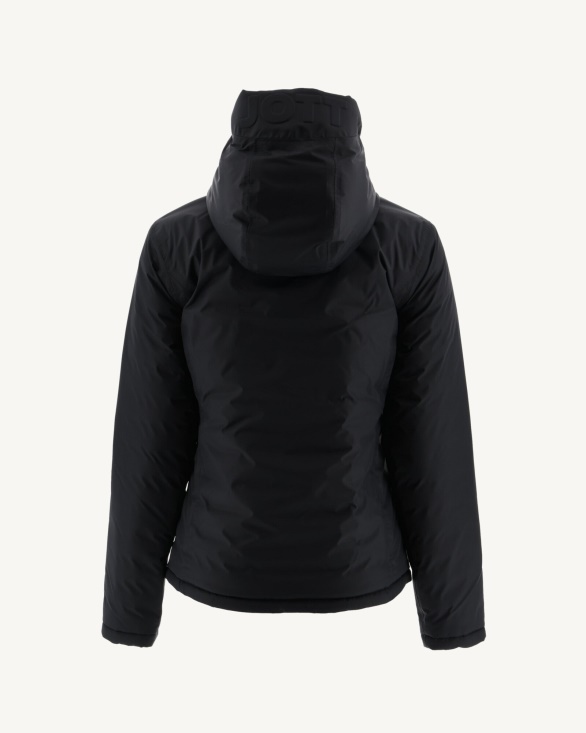 Jott UK Reversible Down Jacket Noir/Rose Pale Vienna