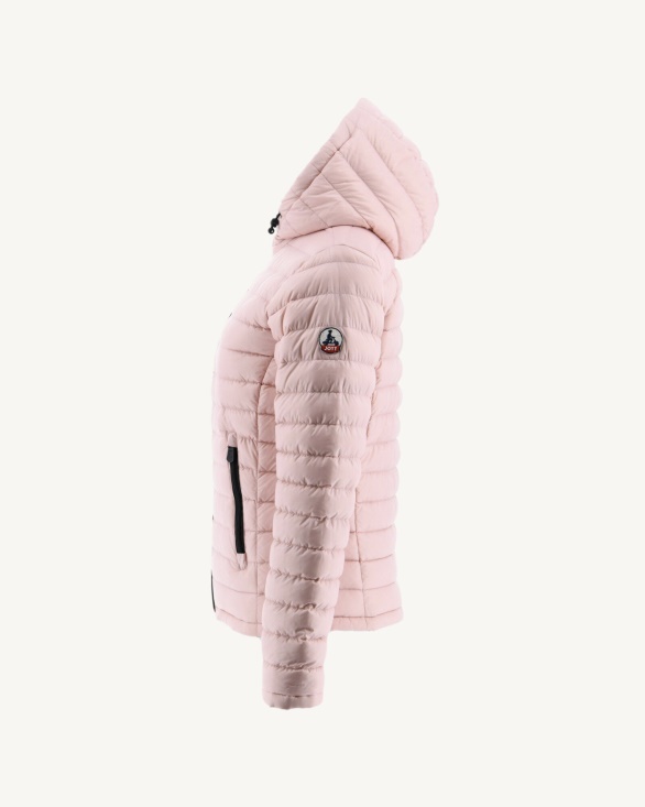 Jott UK Reversible Down Jacket Noir/Rose Pale Vienna