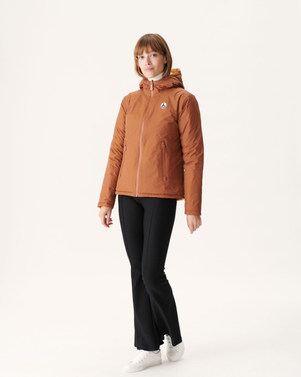 Reversible Down Jacket Caramel/Moutarde Vienna Jott UK