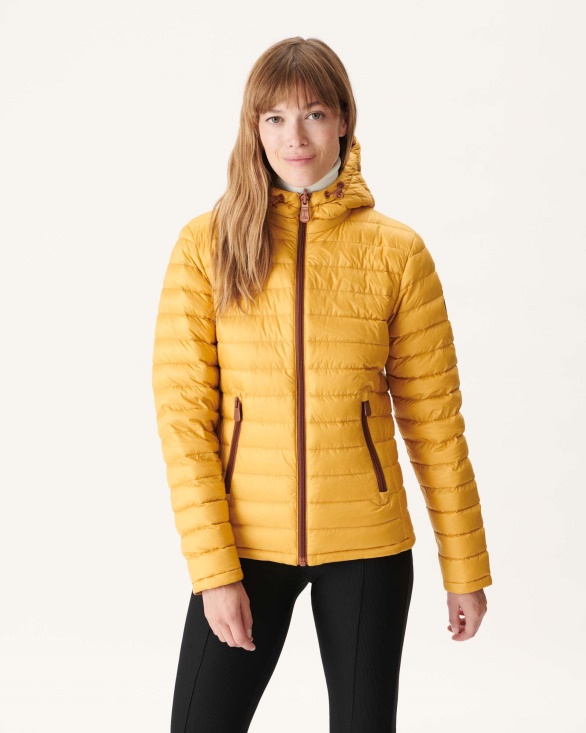 Reversible Down Jacket Caramel/Moutarde Vienna Jott UK