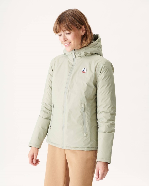 Jott UK Reversible Down Jacket Sauge/Army Vienna