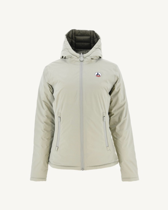 Jott UK Reversible Down Jacket Sauge/Army Vienna