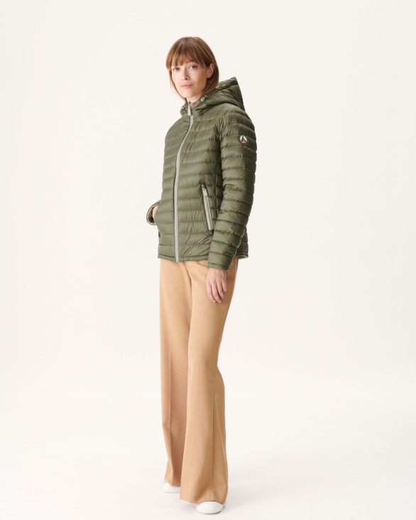 Jott UK Reversible Down Jacket Sauge/Army Vienna