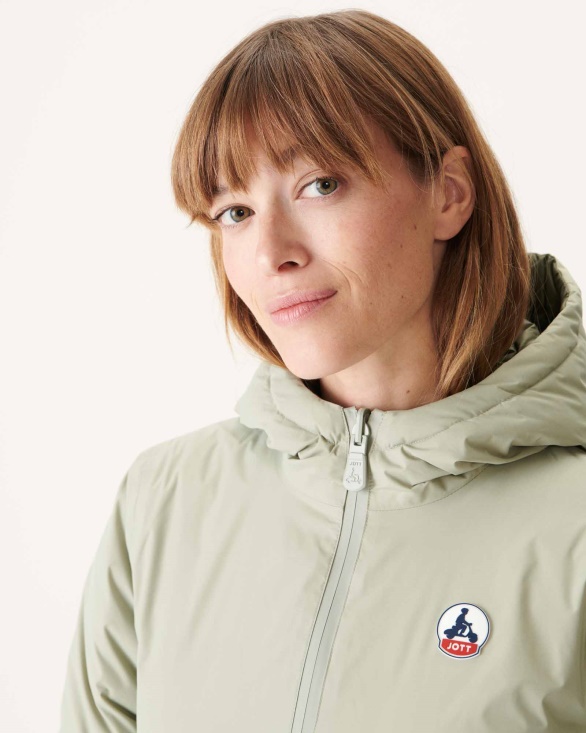 Jott UK Reversible Down Jacket Sauge/Army Vienna