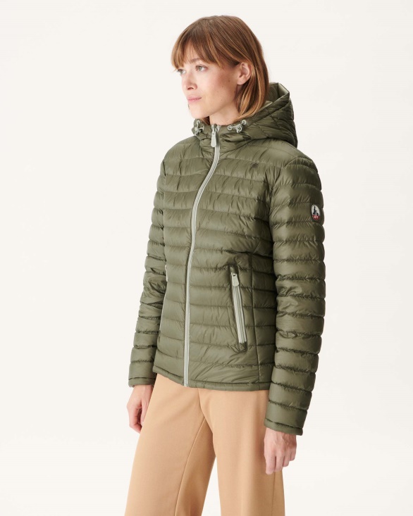 Jott UK Reversible Down Jacket Sauge/Army Vienna