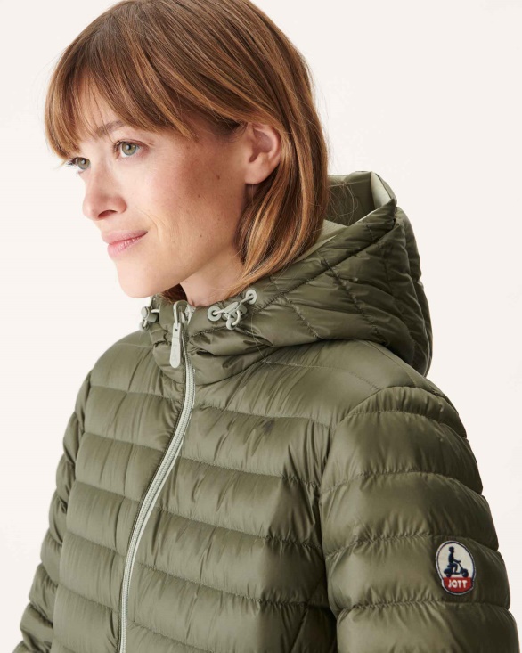 Jott UK Reversible Down Jacket Sauge/Army Vienna