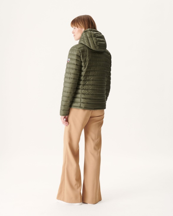 Jott UK Reversible Down Jacket Sauge/Army Vienna