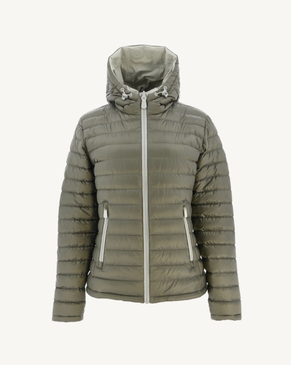 Jott UK Reversible Down Jacket Sauge/Army Vienna