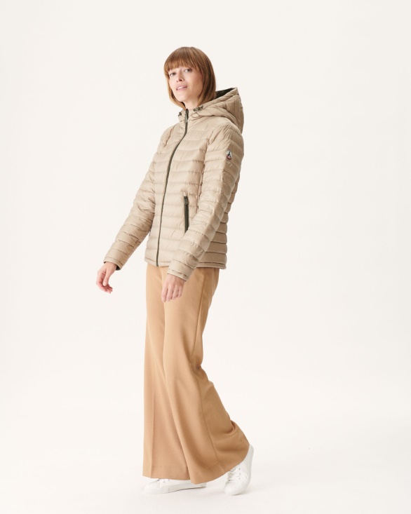 Reversible Down Jacket Army/Beige Vienna Jott UK