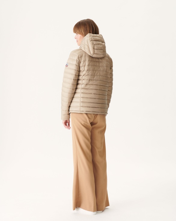 Reversible Down Jacket Army/Beige Vienna Jott UK