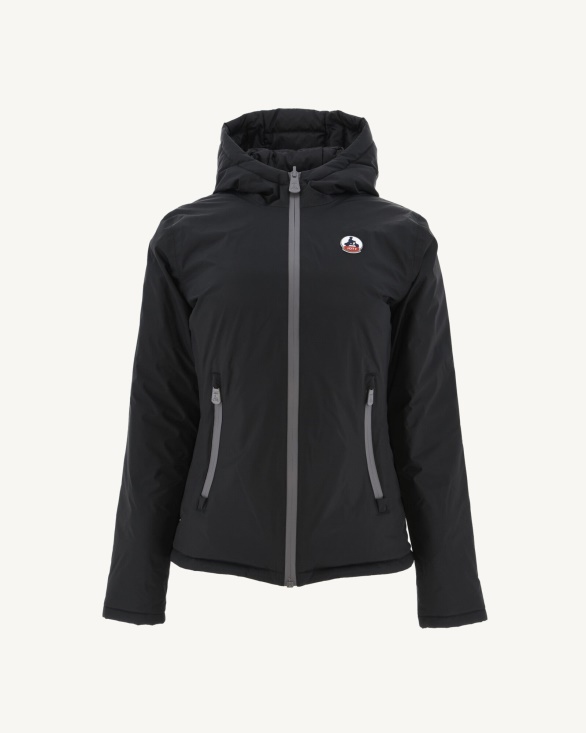 Jott UK Reversible Down Jacket Noir Vienna