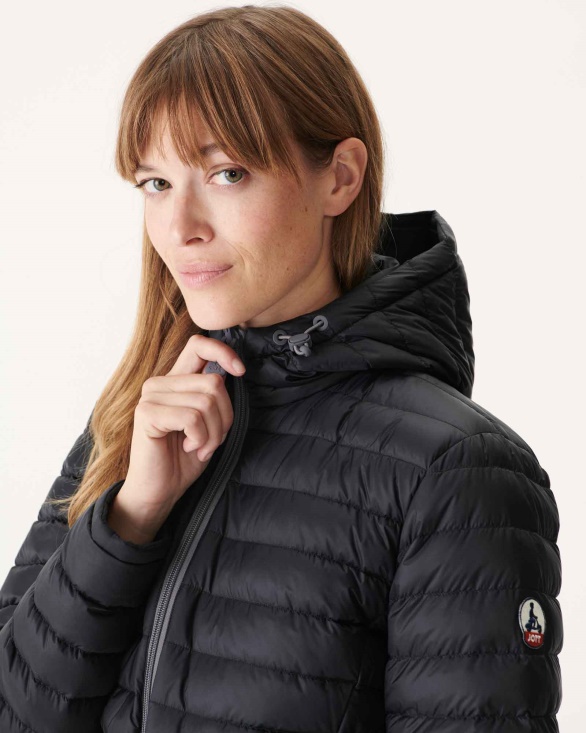 Jott UK Reversible Down Jacket Noir Vienna