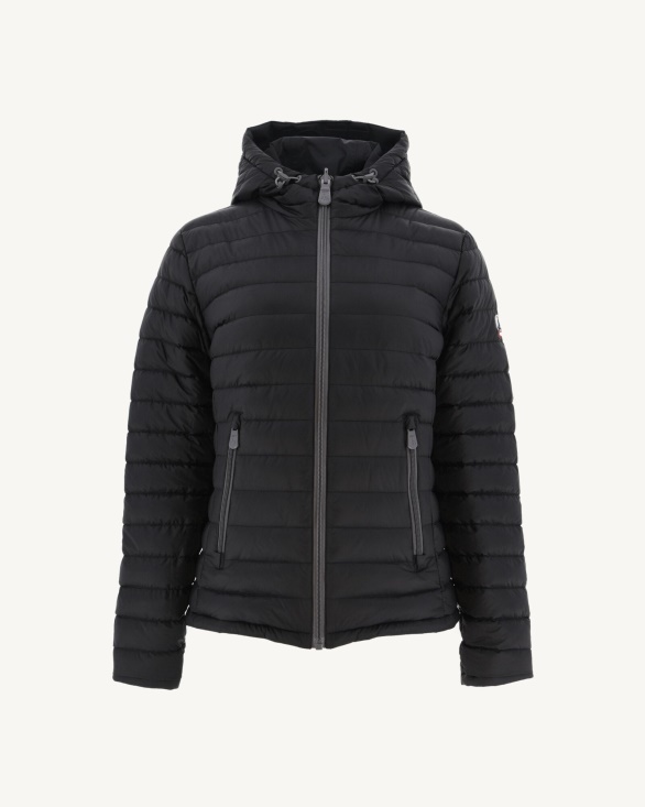 Jott UK Reversible Down Jacket Noir Vienna