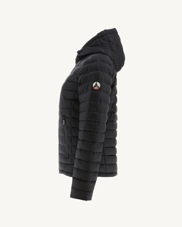 Jott UK Reversible Down Jacket Noir Vienna