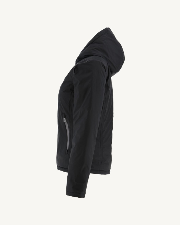 Jott UK Reversible Down Jacket Noir Vienna