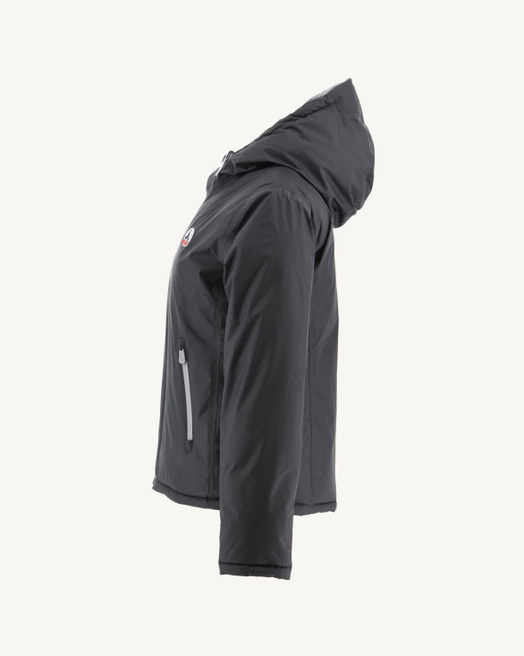 Extreme Cold Reversible Down Jacket Noir/Anthracite Victoria Jott UK