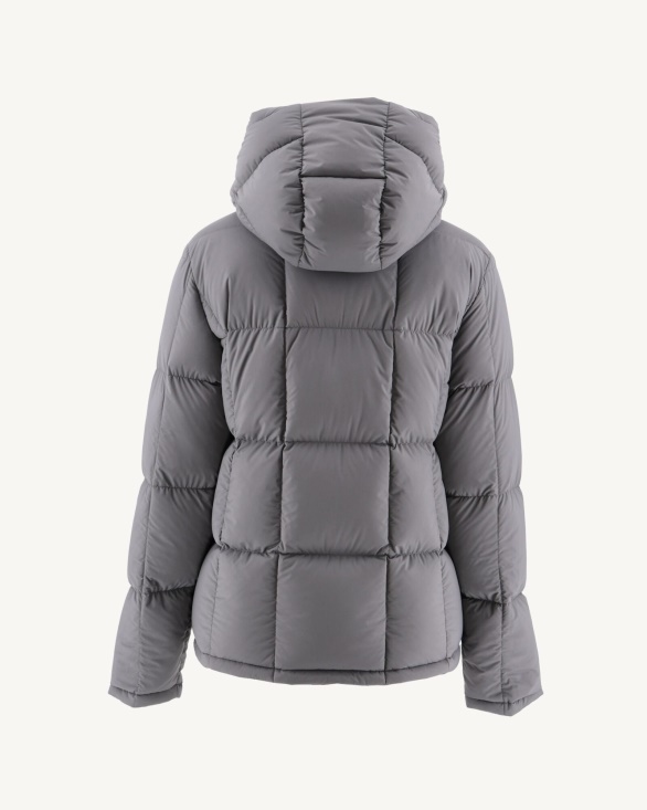 Extreme Cold Reversible Down Jacket Noir/Anthracite Victoria Jott UK