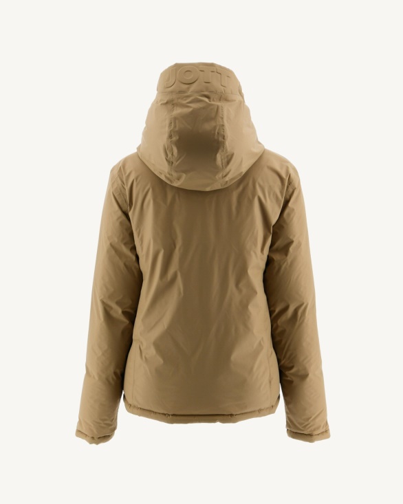 Jott UK Extreme Cold Reversible Down Jacket Beige/Ecru Victoria