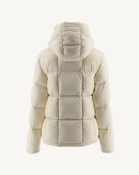 Jott UK Extreme Cold Reversible Down Jacket Beige/Ecru Victoria