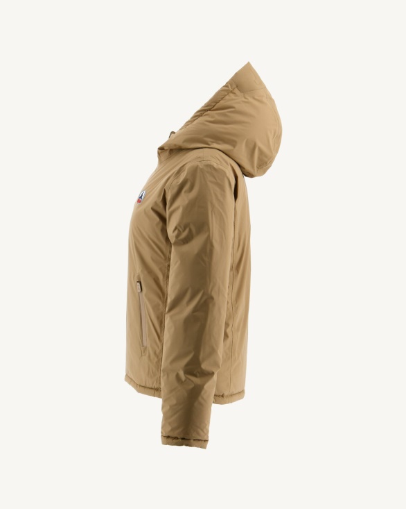 Jott UK Extreme Cold Reversible Down Jacket Beige/Ecru Victoria
