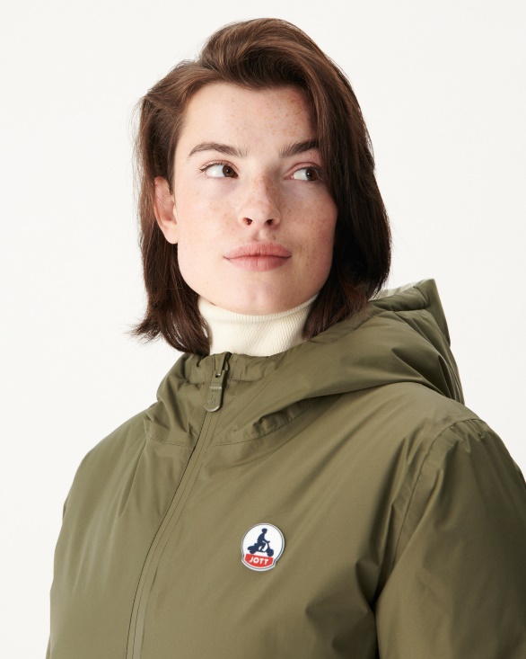 Extreme Cold Reversible Down Jacket Army/Sauge Victoria Jott UK