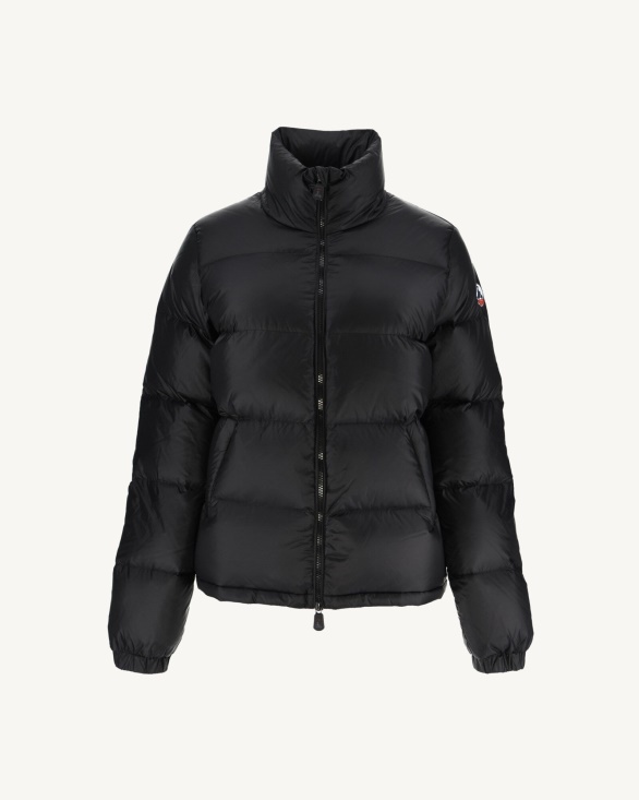 Jott UK Extreme Cold Quilted Down Jacket Noir Cardiff