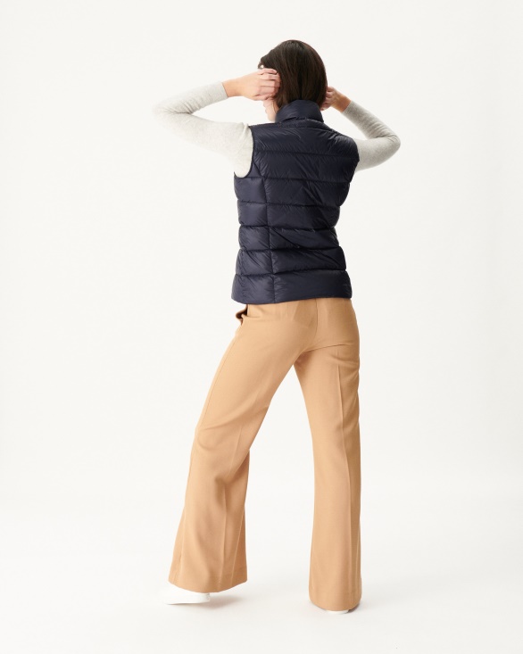 Extreme Cold Sleeveless Down Jacket Marine Sab Jott UK