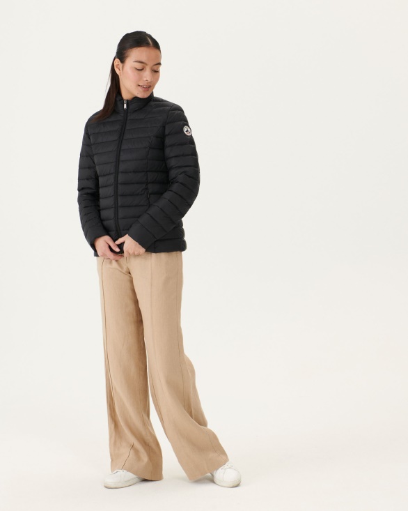 Jott UK Lightweight Down Jacket Noir Cha