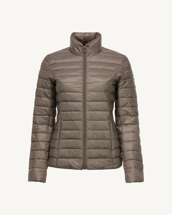 Jott UK Lightweight Down Jacket Taupe Cha