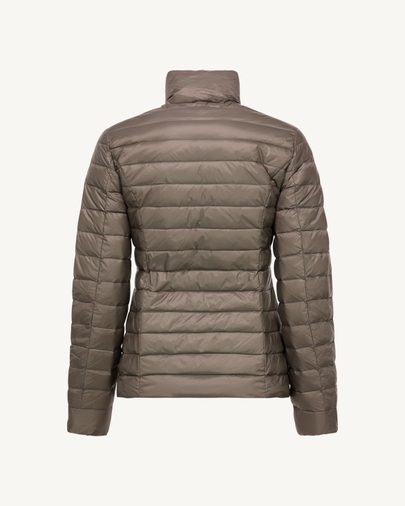 Jott UK Lightweight Down Jacket Taupe Cha