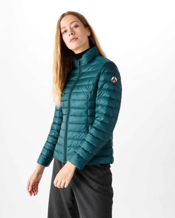 Lightweight Down Jacket Vert Fonce Cha Jott UK