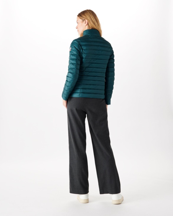 Lightweight Down Jacket Vert Fonce Cha Jott UK