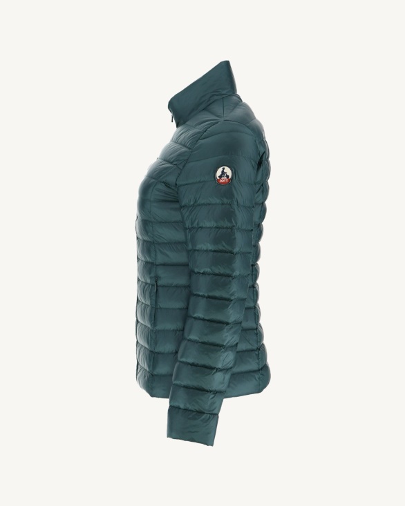 Lightweight Down Jacket Vert Fonce Cha Jott UK
