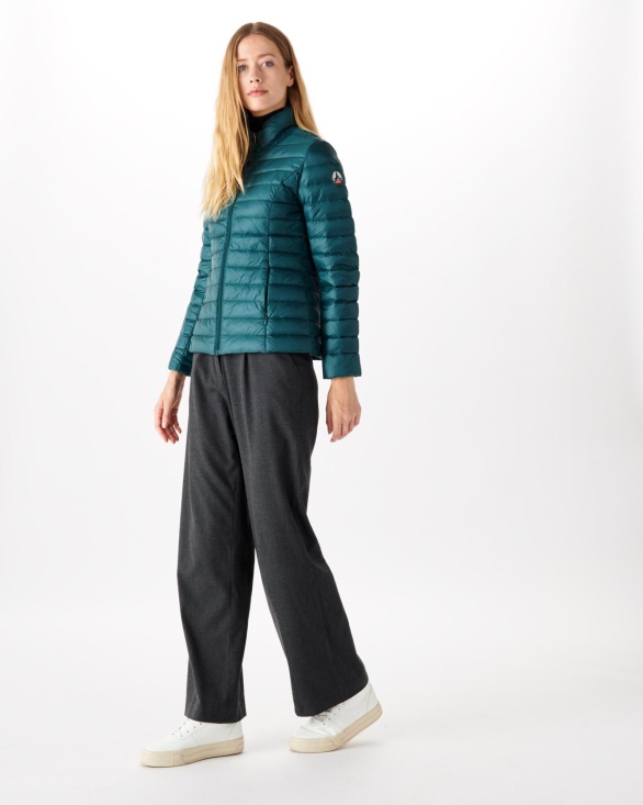 Lightweight Down Jacket Vert Fonce Cha Jott UK