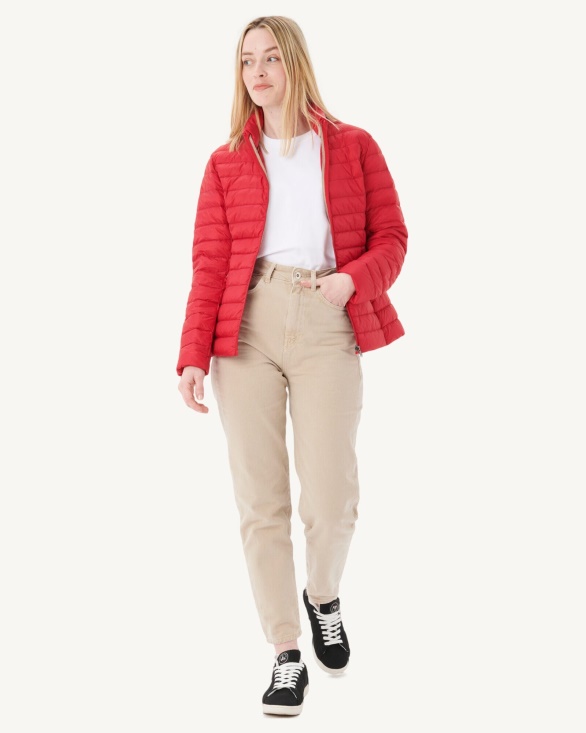Jott UK Lightweight Down Jacket Rouge Cha