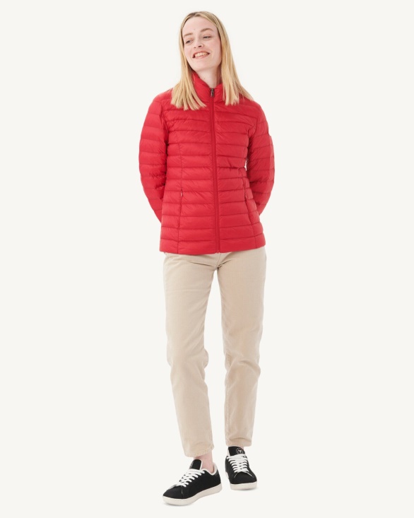 Jott UK Lightweight Down Jacket Rouge Cha