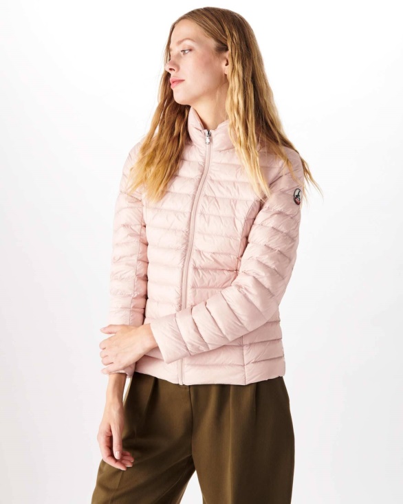 Lightweight Down Jacket Rose Pale Cha Jott UK