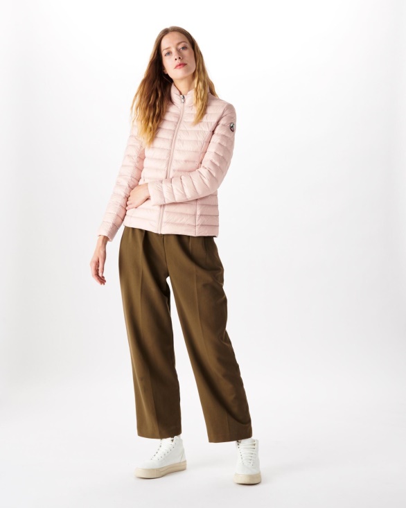 Lightweight Down Jacket Rose Pale Cha Jott UK