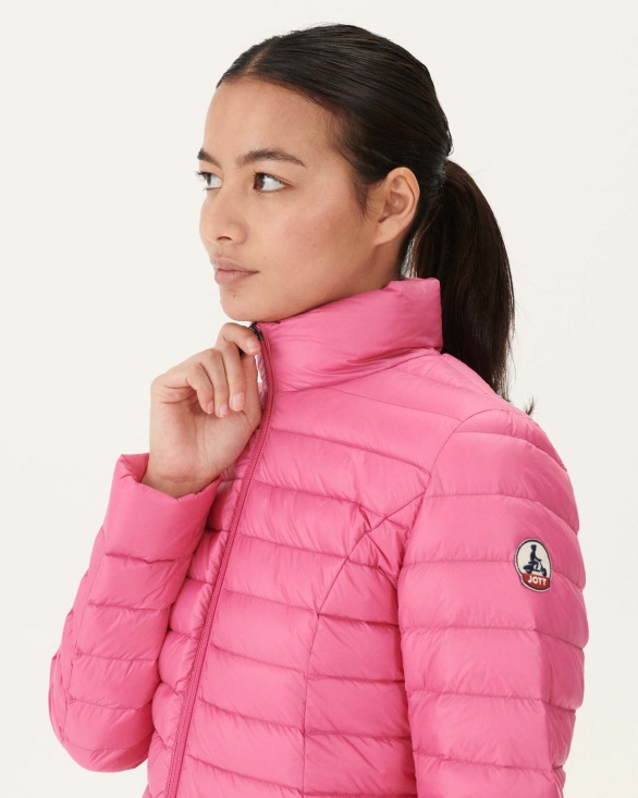 Jott UK Lightweight Down Jacket Wild Rose Cha