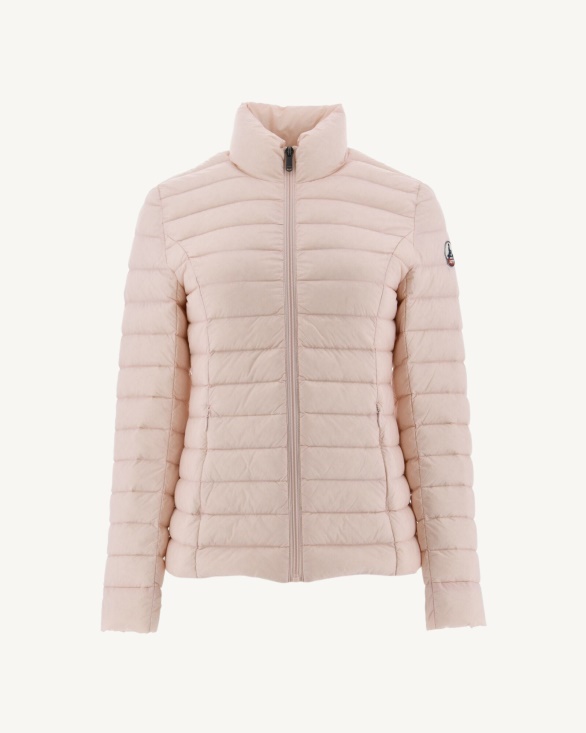 Lightweight Down Jacket Soft Pink Cha Jott UK