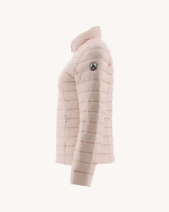 Lightweight Down Jacket Soft Pink Cha Jott UK