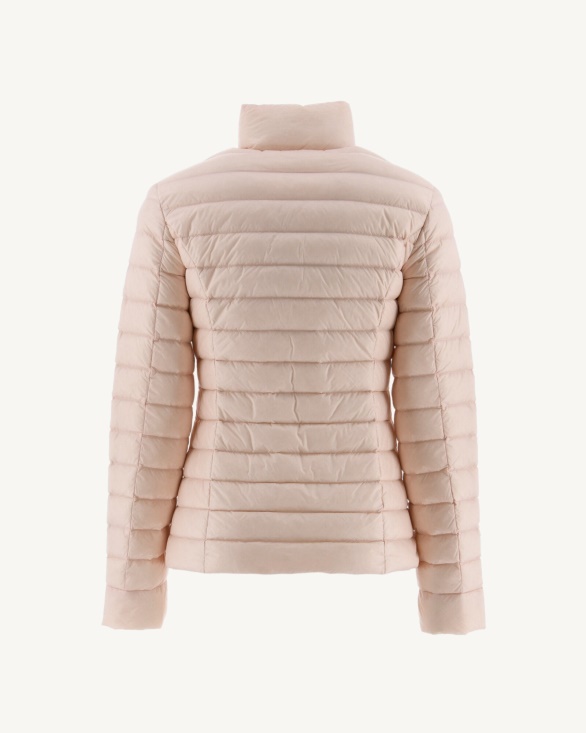 Lightweight Down Jacket Soft Pink Cha Jott UK